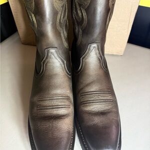 Lucchese Dark Brown Cowboy Boots